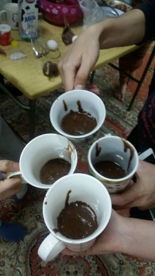 برگزاری کارگاه آموزش  کیک فنجانی توسط کانون هنرهای تزئینی و صنایع دستی دانشجو معلمان مرکزبا استقبال گرم و شرکت کلیه دانشجومعلمان 3