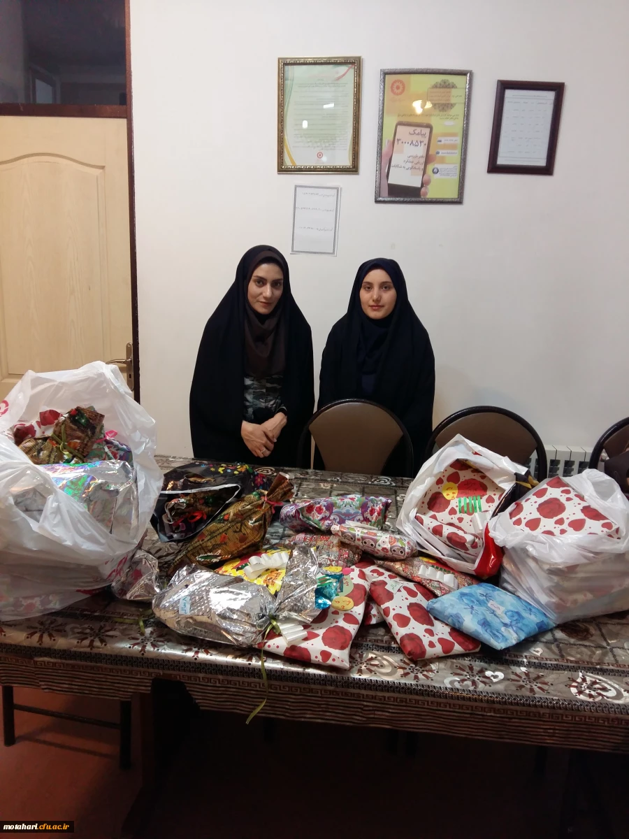 تهیه و توزیع لباس و کفش بین دختران بی سرپرست و بدسرپرست از طریق کمپین دانشجویی «دستان مهربانی» 7