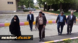 معاون آموزش و تحصیلات تکمیلی دانشگاه فرهنگیان و سرپرست محترم امور پردیس های استان آذربایجان غربی دکتر محمودلو و هیئت همراه در خوی

دکتر روشندل که به منظور بازدید از دانشگاه فرهنگیان مرکز شهید مطهری به خوی عزیمت کرده بود. در جمع اساتید و کارکنان این مرکز