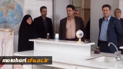 معاون آموزش و تحصیلات تکمیلی دانشگاه فرهنگیان و سرپرست محترم امور پردیس های استان آذربایجان غربی دکتر محمودلو و هیئت همراه در خوی

دکتر روشندل که به منظور بازدید از دانشگاه فرهنگیان مرکز شهید مطهری به خوی عزیمت کرده بود. در جمع اساتید و کارکنان این مرکز