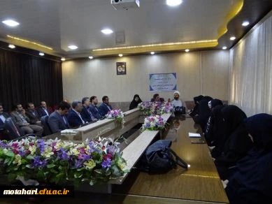 با حضور مسئولین استانی؛

آئین معارفه سرپرست پردیس علامه طباطبائی ارومیه سرکار خانم دکتر پایز برگزار شد 4