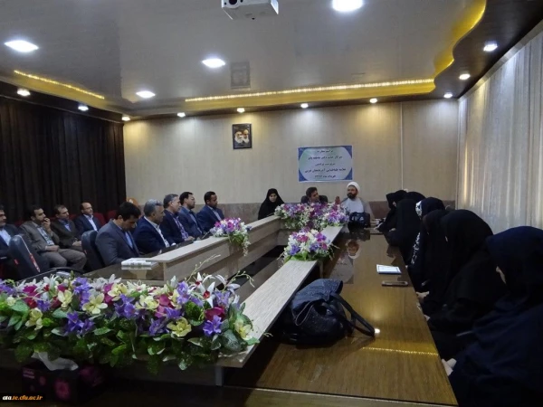 با حضور مسئولین استانی؛

آئین معارفه سرپرست پردیس علامه طباطبائی ارومیه سرکار خانم دکتر پایز برگزار شد 3