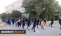 برگزاری پیاده روی همگانی در محوطه مرکز آموزش عالی شهید مطهری خوی 2