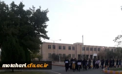 برگزاری پیاده روی همگانی در محوطه مرکز آموزش عالی شهید مطهری خوی 4