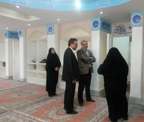 گزارش تصویری از بازدید دکتر آقاخانی و هیئت همراه از بخشهای مختلف مرکز شهید مطهری خوی  3