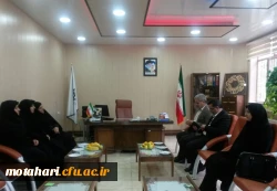 گزارش تصویری از بازدید دکتر آقاخانی و هیئت همراه از بخشهای مختلف مرکز شهید مطهری خوی  5