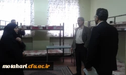 گزارش تصویری از بازدید دکتر آقاخانی و هیئت همراه از بخشهای مختلف مرکز شهید مطهری خوی  8