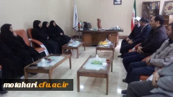 گزارش تصویری از بازدید دکتر بیگی نماینده محترم نهاد رهبری از بخشهای مختلف مرکز شهید مطهری خوی  2