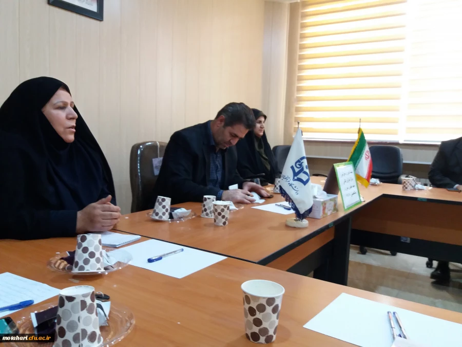 جلسه شورای آموزشی مرکز آموزش عالی شهید مطهری خوی 4