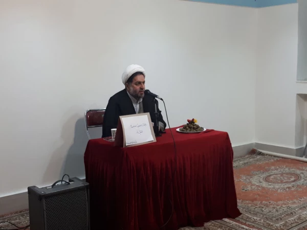 برگزاری مراسم سخنرانی و مرثیه سرایی به مناسبت وفات حضرت معصومه (س)  2