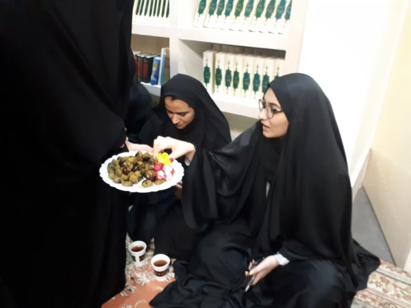 برگزاری مراسم سخنرانی و مرثیه سرایی به مناسبت وفات حضرت معصومه (س)  2