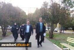 گزارش تصویری از بازدید جناب آقای دکتر احمدی رئیس حوزه نظارت و ارزیابی سازمان مرکزی دانشگاه فرهنگیان از قسمت های مختلف مرکز آموزش عالی شهید مطهری خوی 2