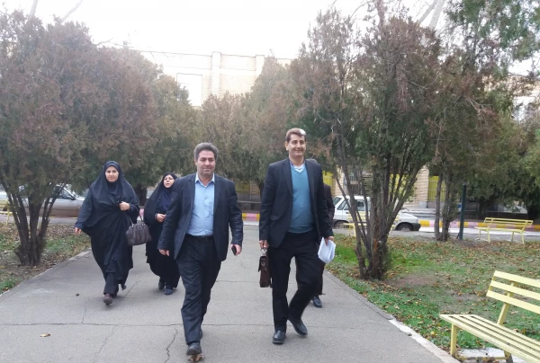 گزارش تصویری از بازدید جناب آقای دکتر احمدی رئیس حوزه نظارت و ارزیابی سازمان مرکزی دانشگاه فرهنگیان از قسمت های مختلف مرکز آموزش عالی شهید مطهری خوی 2