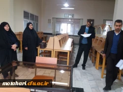 گزارش تصویری از بازدید جناب آقای دکتر احمدی رئیس حوزه نظارت و ارزیابی سازمان مرکزی دانشگاه فرهنگیان از قسمت های مختلف مرکز آموزش عالی شهید مطهری خوی 3