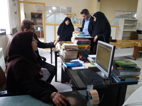 گزارش تصویری از بازدید جناب آقای دکتر احمدی رئیس حوزه نظارت و ارزیابی سازمان مرکزی دانشگاه فرهنگیان از قسمت های مختلف مرکز آموزش عالی شهید مطهری خوی 4