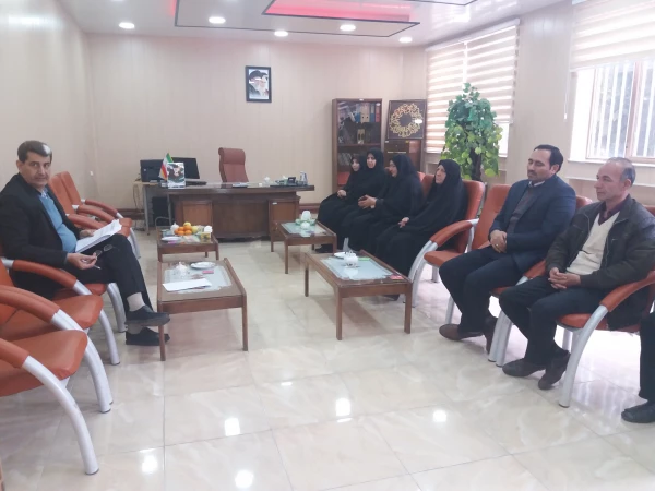 گزارش تصویری از بازدید جناب آقای دکتر احمدی رئیس حوزه نظارت و ارزیابی سازمان مرکزی دانشگاه فرهنگیان از قسمت های مختلف مرکز آموزش عالی شهید مطهری خوی 8