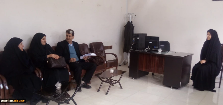 گزارش تصویری از بازدید جناب آقای دکتر احمدی رئیس حوزه نظارت و ارزیابی سازمان مرکزی دانشگاه فرهنگیان از قسمت های مختلف مرکز آموزش عالی شهید مطهری خوی 10