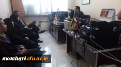 گزارش تصویری از بازدید جناب آقای دکتر احمدی رئیس حوزه نظارت و ارزیابی سازمان مرکزی دانشگاه فرهنگیان از قسمت های مختلف مرکز آموزش عالی شهید مطهری خوی 11