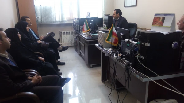 گزارش تصویری از بازدید جناب آقای دکتر احمدی رئیس حوزه نظارت و ارزیابی سازمان مرکزی دانشگاه فرهنگیان از قسمت های مختلف مرکز آموزش عالی شهید مطهری خوی 11