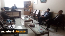 گزارش تصویری از بازدید جناب آقای دکتر احمدی رئیس حوزه نظارت و ارزیابی سازمان مرکزی دانشگاه فرهنگیان از قسمت های مختلف مرکز آموزش عالی شهید مطهری خوی 12