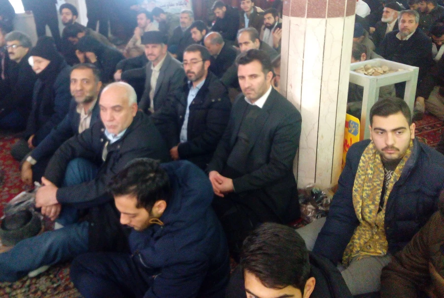 حضورمسئولین و کارکنان مرکز آموزش عالی شهید مطهری خوی در مراسم گرامیداشت 9 دی 3