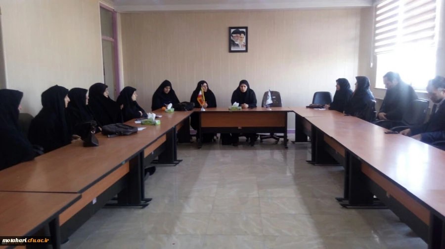برگزاری جلسه شورای اداری مرکز آموزش عالی شهید مطهری خوی با حضور دکتر پایز سرپرست پردیس علامه طباطبایی ارومیه 2