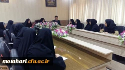 گزارش تصویری از بازدید خانم دکتر قاسمی ناظر حوزه فرهنگی سازمان مرکزی دانشگاه فرهنگیان از عملکرد فرهنگی پردیس و مرکز آموزش عالی شهید مطهری خوی  2