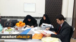 گزارش تصویری از بازدید خانم دکتر قاسمی ناظر حوزه فرهنگی سازمان مرکزی دانشگاه فرهنگیان از عملکرد فرهنگی پردیس و مرکز آموزش عالی شهید مطهری خوی  3