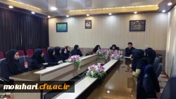 گزارش تصویری از بازدید خانم دکتر قاسمی ناظر حوزه فرهنگی سازمان مرکزی دانشگاه فرهنگیان از عملکرد فرهنگی پردیس و مرکز آموزش عالی شهید مطهری خوی  6