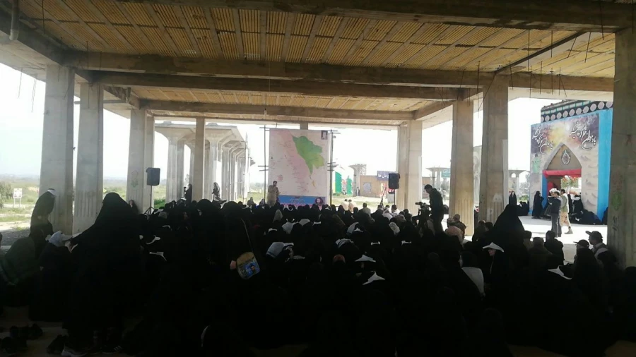 گزارش تصویری اردوی راهیان نور  دانشجو معلمان دانشگاه فرهنگیان استان 8