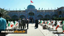 گزارش تصویری اردوی راهیان نور  دانشجو معلمان دانشگاه فرهنگیان استان 15