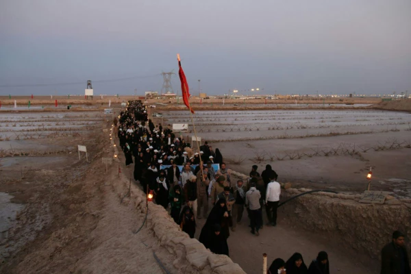 گزارش تصویری اردوی راهیان نور  دانشجو معلمان دانشگاه فرهنگیان استان 17