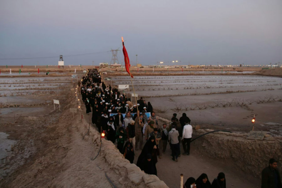 گزارش تصویری اردوی راهیان نور  دانشجو معلمان دانشگاه فرهنگیان استان 17