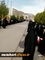 گزارش تصویری تجمع دانشجومعلمان، اساتید وکارکنان مرکز آموزش عالی شهید مطهری خوی در اعتراض به  اقدام نابخردانه و وقیحانه آمریکا علیه سپاه پاسداران انقلاب اسلامی  7