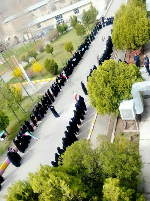 گزارش تصویری تجمع دانشجومعلمان، اساتید وکارکنان مرکز آموزش عالی شهید مطهری خوی در اعتراض به  اقدام نابخردانه و وقیحانه آمریکا علیه سپاه پاسداران انقلاب اسلامی  8