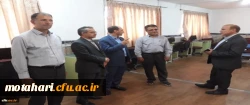 جناب آقای مهندس رضایی سرپرست مرکز هوشمند سازی دانشگاه فرهنگیان کشور و هیات همراه از پردیس ها و مراکز استان بازدید کردند 2