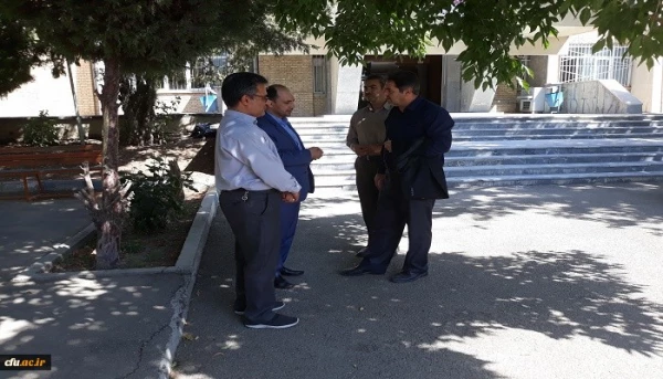 جناب آقای مهندس رضایی سرپرست مرکز هوشمند سازی دانشگاه فرهنگیان کشور و هیات همراه از پردیس ها و مراکز استان بازدید کردند 3