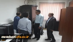 جناب آقای مهندس رضایی سرپرست مرکز هوشمند سازی دانشگاه فرهنگیان کشور و هیات همراه از پردیس ها و مراکز استان بازدید کردند 8