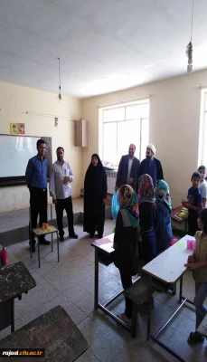 بازدید مسئول نهاد رهبری دانشگاه فرهنگیان استان آذربایجان غربی از اردوهای جهادی بسیج دانشجویی مرکز شهید مطهری خوی 4