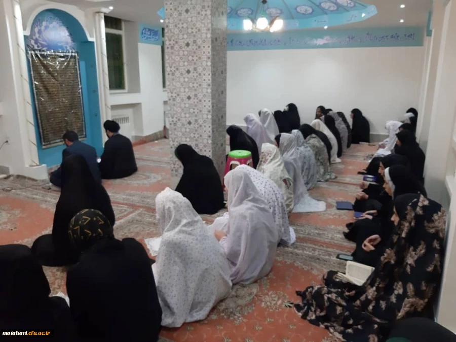 برگزاری مراسم عزاداری سرور و سالار شهیدان حضرت ابا عبدالله الحسین (ع) در مرکز آموزش عالی شهید مطهری خوی 2