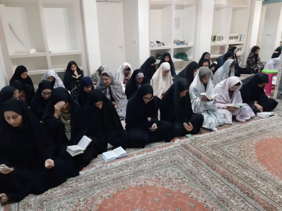 برگزاری مراسم عزاداری سرور و سالار شهیدان حضرت ابا عبدالله الحسین (ع) در مرکز آموزش عالی شهید مطهری خوی 2