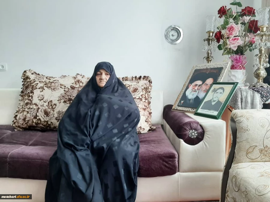 دیدار با مادر بزرگوار دانشجو معلم شهید اسماعیل شهبازی به مناسبت ولادت حضرت فاطمه زهرا (س) و روز مادر 2