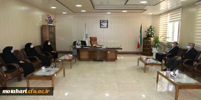 بازدید فرماندار محترم شهرستان از مرکز آموزش عالی شهید مطهری خوی 