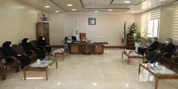 بازدید فرماندار محترم شهرستان از مرکز آموزش عالی شهید مطهری خوی  2