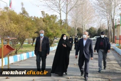 بازدید فرماندار محترم شهرستان از مرکز آموزش عالی شهید مطهری خوی  4