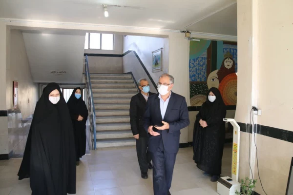 بازدید فرماندار محترم شهرستان از مرکز آموزش عالی شهید مطهری خوی  6