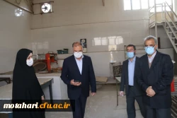 بازدید فرماندار محترم شهرستان از مرکز آموزش عالی شهید مطهری خوی  7