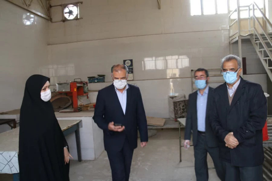 بازدید فرماندار محترم شهرستان از مرکز آموزش عالی شهید مطهری خوی  7