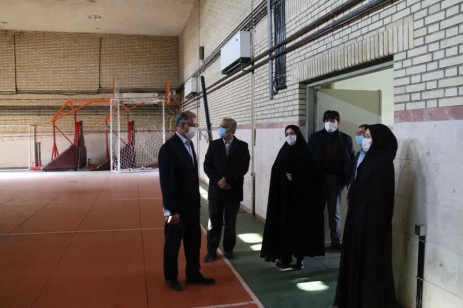 بازدید فرماندار محترم شهرستان از مرکز آموزش عالی شهید مطهری خوی  9