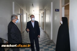 بازدید فرماندار محترم شهرستان از مرکز آموزش عالی شهید مطهری خوی  10